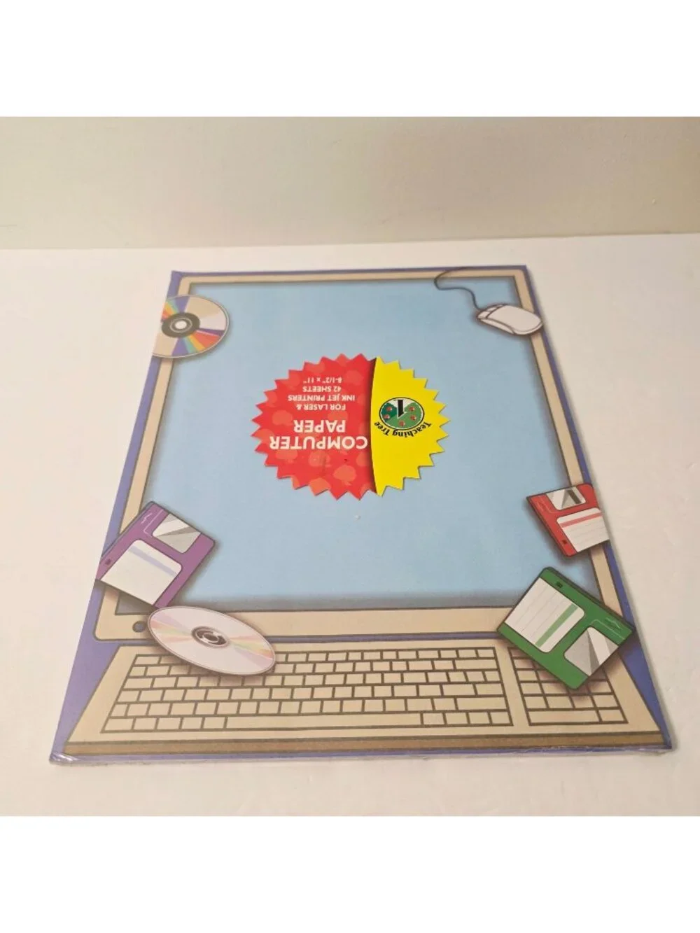 Vtg Floppy Disk Computer CD 90's Y2K Letterhead Paper Stationary Scrapbook DIY